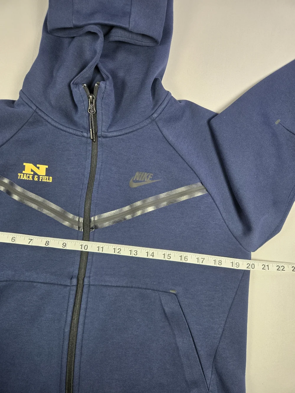 Nike Player Exclusive Tech Track Fleece Full-Zip Windrunner Hoodie Blue Size XS